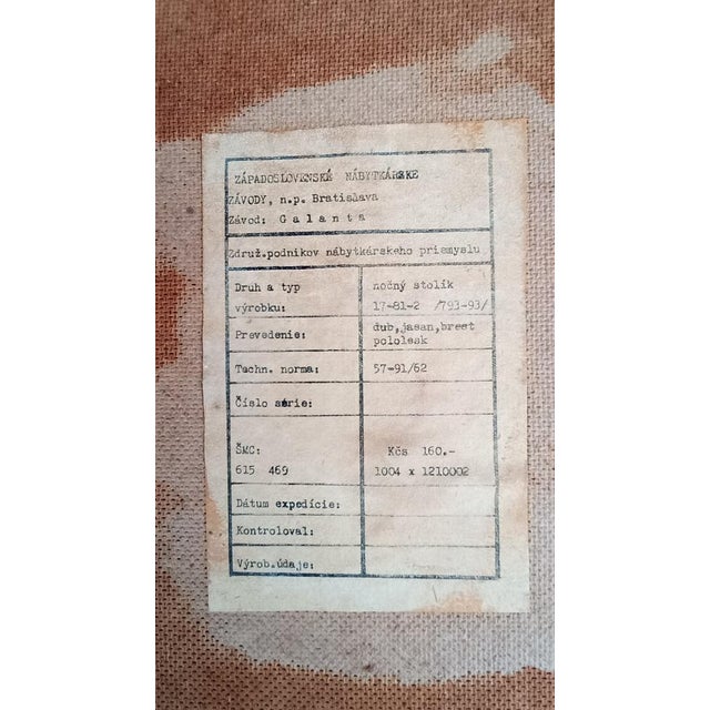 Danish Style Bedside Tables by František Jirák, 1960s, Set of 2 For Sale - Image 12 of 16