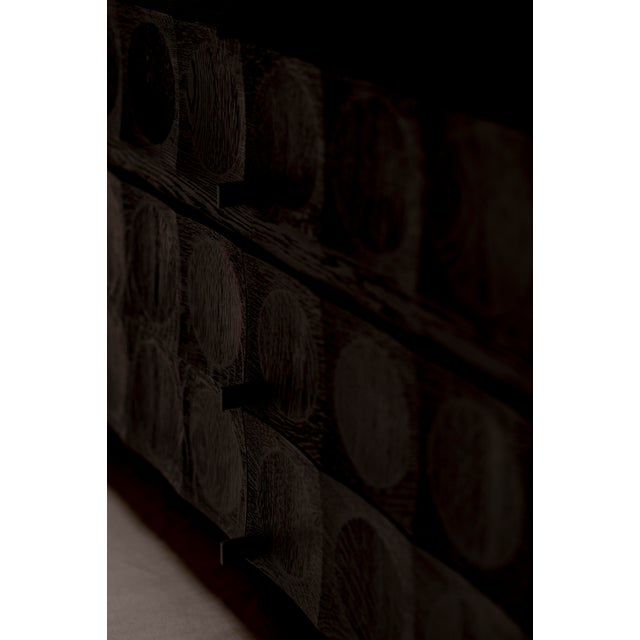 Brutalist Sideboard by J. Batenburg for M.I., Belgium 1970s For Sale - Image 11 of 15