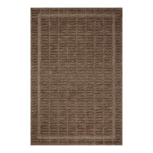 Chris Loves Julia x Loloi Bradley Cocoa / Cocoa 18" x 18" Sample Rug