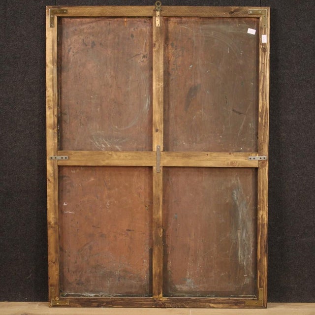 Italian Artist, Expulsion of Merchants from the Temple, 1860, Oil on Copper For Sale - Image 4 of 16