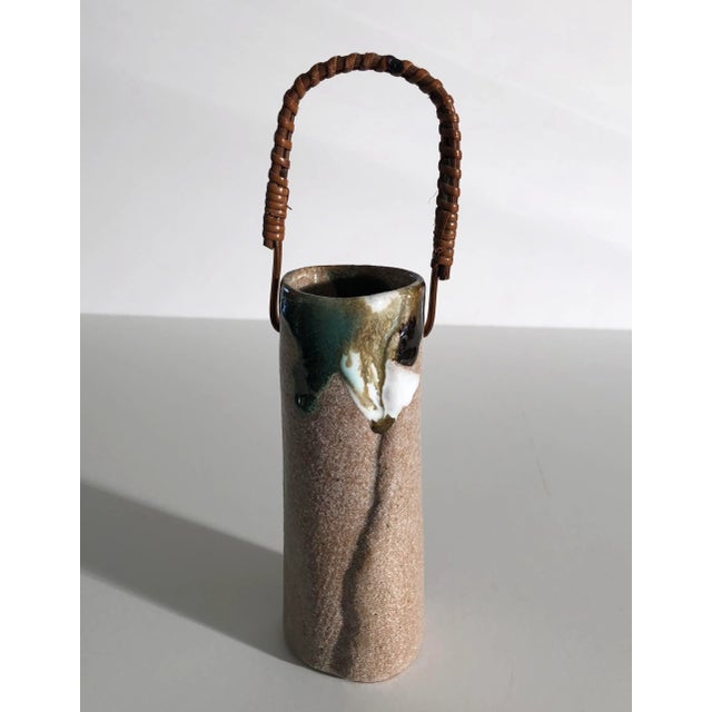 Organic Ceramic Wall Pocket Vases For Sale - Image 4 of 12