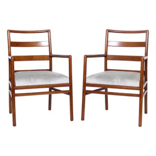 1950s Pair of Widdicomb Armchairs by T.H. Robsjohn Gibbings For Sale