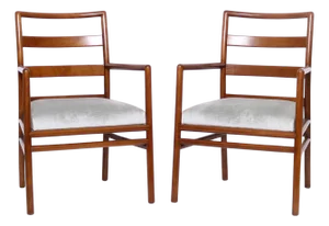 1950s Pair of Widdicomb Armchairs by T.H. Robsjohn Gibbings