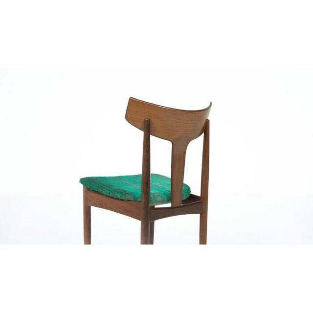 Mid-Century Modern Chairs in Wood and Fabric, Italy, 1960, Set of 6 For Sale - Image 12 of 18