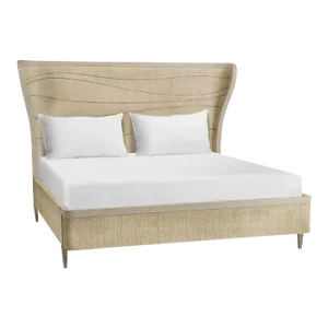Organic Modern Woven King Bed