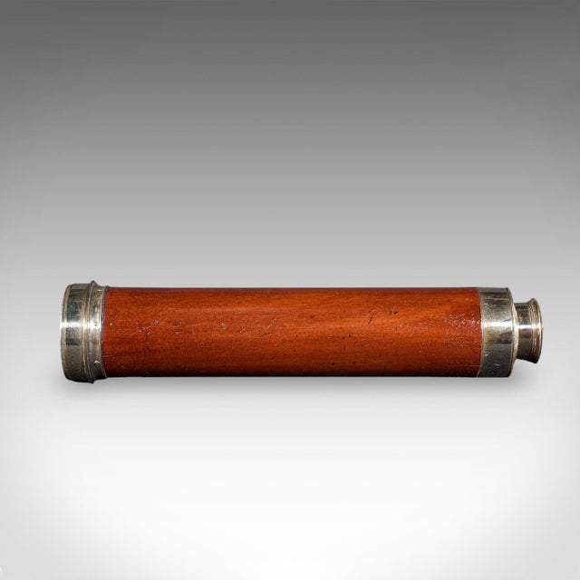 Large Antique 4 Draw Telescope, English, Maritime Spyglass, W Harris, William IV For Sale - Image 4 of 12