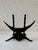 1950s David Palombo, Modernist Brutalist Hand Forged Iron Bookends Sculpture Israeli David Palombo For Sale - Image 5 of 12