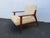 Brown Mid Century Modern Lounge Side Accent Chair 6614 For Sale - Image 8 of 16