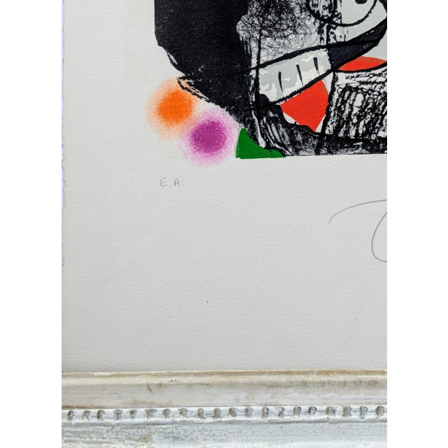 Joan Miro, The Scenic Revolution, 20th Century, Color Lithograph For Sale - Image 3 of 11