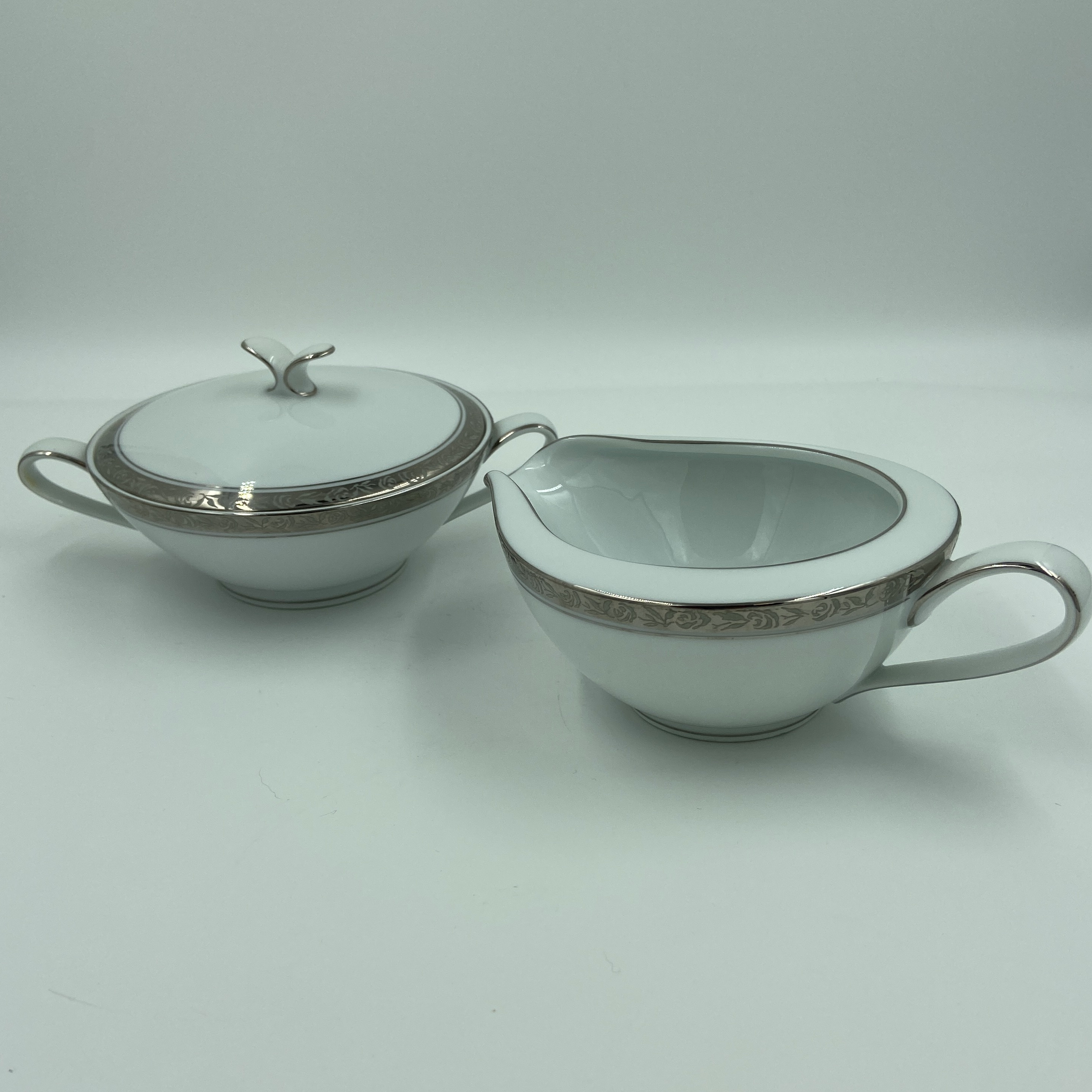 Vintage Noritake “Silvester” 6340 Fine China Dinner Service – 80