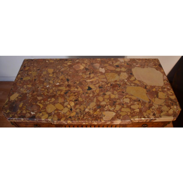 We are pleased to offer this beautiful Antique French Louis XV chest of drawers / Dresser , from the 1890s. This Dresser...