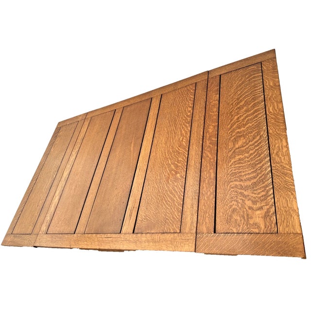 Early 20th Century Antique Expanding Pub Kitchen Dining Table Large Barley Twist Legs Quarter Sawn For Sale - Image 5 of 18