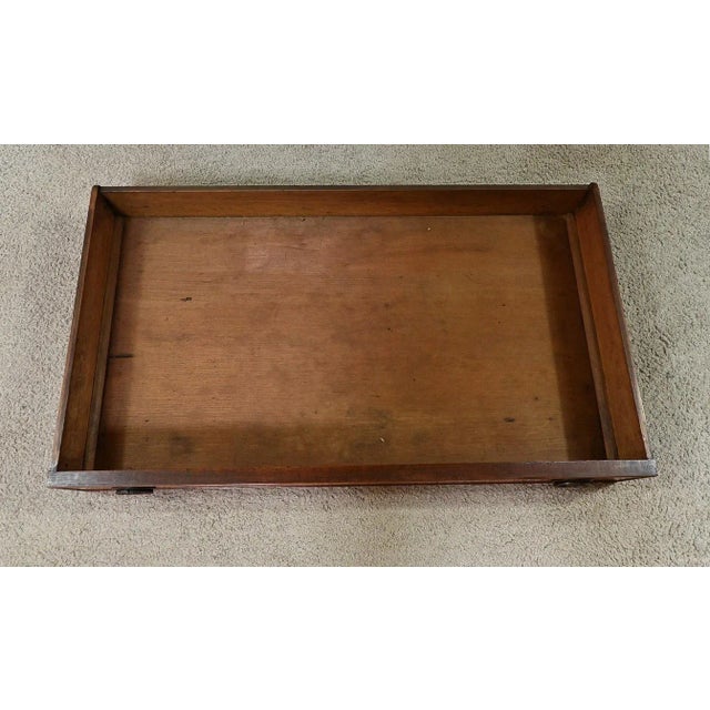 Small English Victorian Desk in Oak For Sale - Image 13 of 18