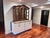 Coastal Vintage Display Cabinet / Hutch With Lighting For Sale - Image 4 of 8