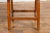 Wooden Side Chairs with Bamboo Slats, Distressed Finish and Tapered Legs - A Pair For Sale - Image 10 of 12