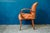 Bridge Chair in Cognac Leather, 1930s For Sale - Image 10 of 14