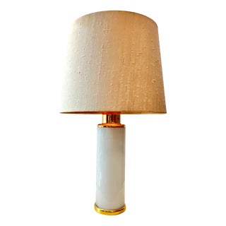 Swedish Glass Table Lamp by Uno & Östen Kristiansson for Luxus, 1970 For Sale