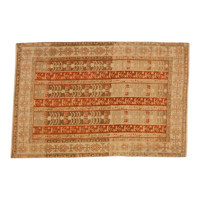 Distressed Bijar Rug - 2'9" x 4'1" For Sale