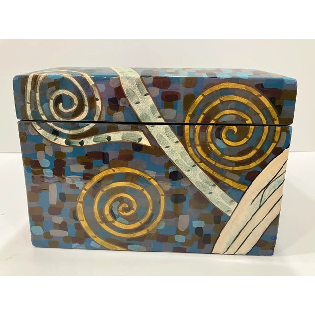 1990s French Art Deco Style Box For Sale In Boston - Image 6 of 9