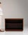 Open mahogany bookcase in Rich Mahogany. Its rich mahogany finish sets off two open shelves, brass gallery trim, a...