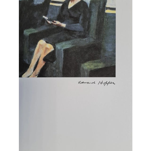 Paper After Edward Hopper, Chair Car, 1990s, Paper For Sale - Image 7 of 8