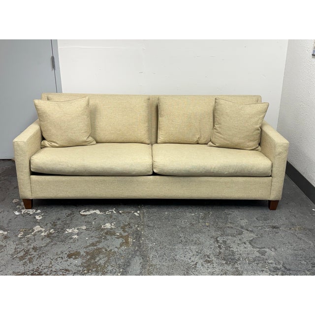 Design Plus Gallery presents the Queen Size Alissa Sleeper Sofa from Castellano. Upholstered in a neutral woven textile,...