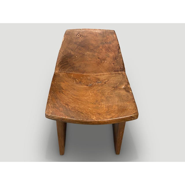 Andrianna Shamaris Low Wabi Sabi Chair or Side Table For Sale - Image 11 of 18