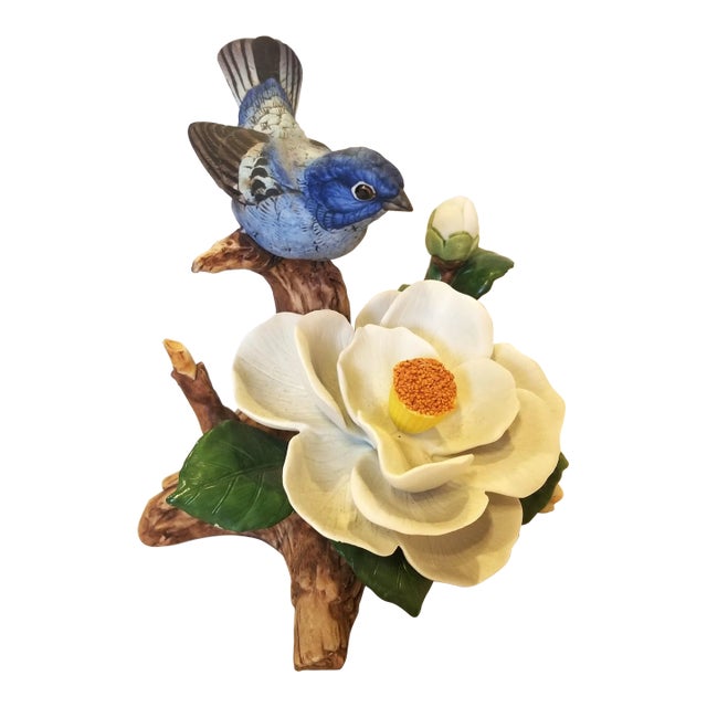 Vintage '87 Indigo Bunting, Andrea by Sadek #7914 For Sale