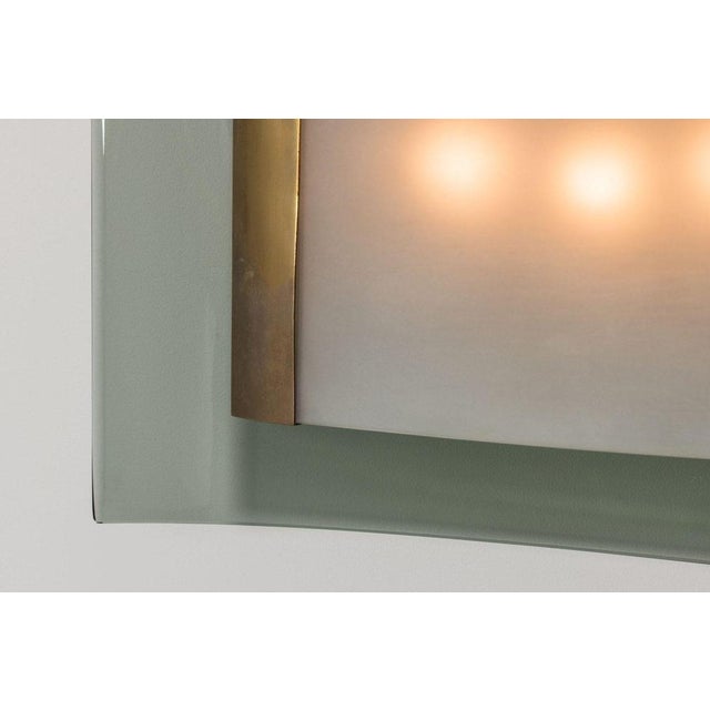 Gold Model 2213 Sconces attributed to Max Ingrand for Fontana Arte, Italy, 1960s, Set of 2 For Sale - Image 8 of 18