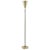 Cream Swedish Modern Uplight Floor Lamp in Brass attributed to Asea, 1940s For Sale - Image 8 of 8