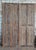 This exquisite antique sliding barn door showcases intricate hand-carved birds and floral patterns, beautifully...