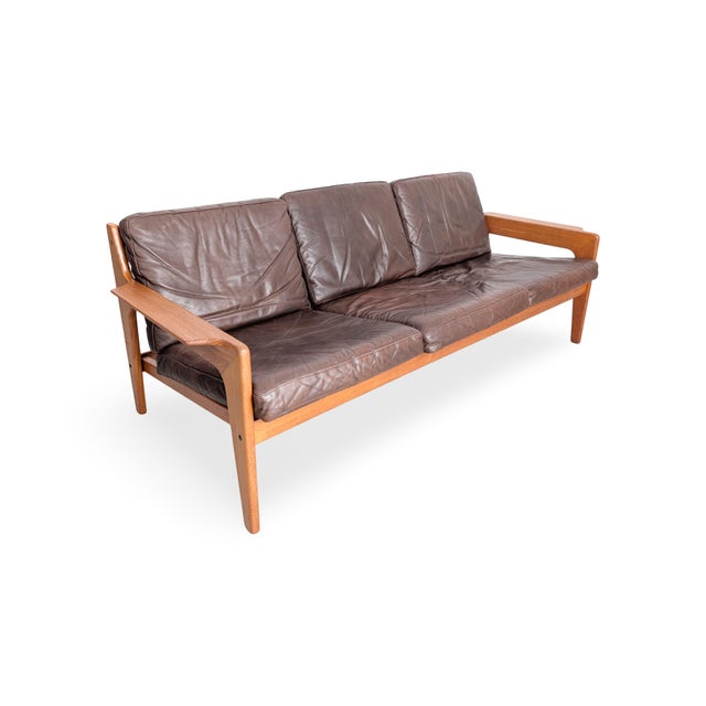 Mid-Century Sofa by Arne Wahl Iversen for Komfort For Sale - Image 5 of 11