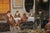 Francesco Tammaro, Paris Café Scene, 1980s, Oil Painting on Plywood, Framed, in Flawless conditions. Designed 1980 to 1989...