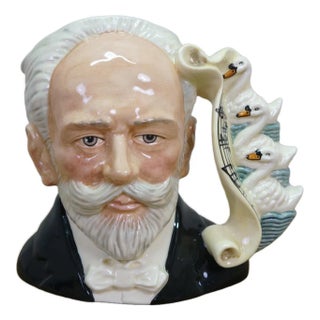 Royal Doulton English Traditional Pyotr Ilyich Tchaikovsky Composer Toby Character Jug For Sale
