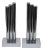 Donald Deskey Andirons Moderne Skyscraper Form For Sale