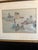 Exquisite antique watercolor painting expertly matted and framed by the world renowned Charles Mann Gallery of New York....
