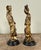 Wax Vintage 1950's Chinese Gold Gilt Figural Candle Sticks - A Pair For Sale - Image 7 of 7