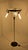 Elegant chrome floor lamp. Diameter of the shade 50cm. Made by Zukov in Czechoslovakia in 1960s Good condition . US plug...