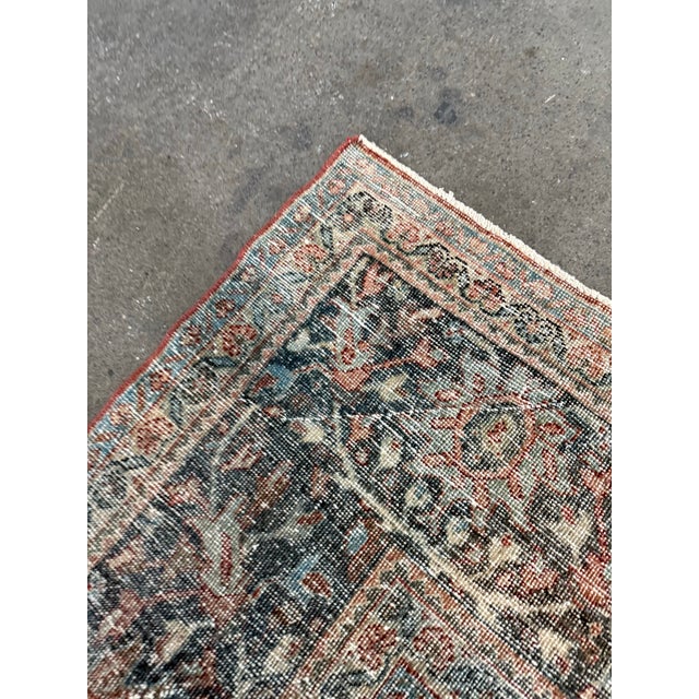 Textile 10Ft 4 in × 16Ft 7 in Summer House Sultanabad Hand-Knotted Wool Area Rug For Sale - Image 7 of 12