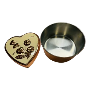 Vintage Copper Bowl and Mold Set- 2 Pieces