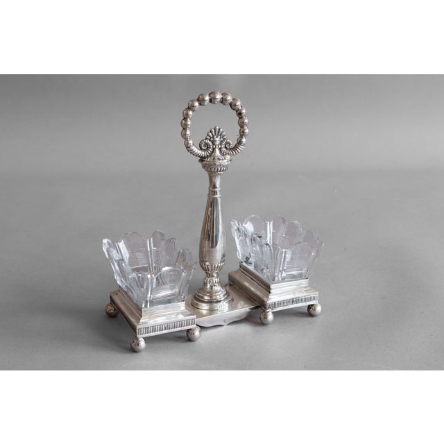 Silver Antique Open Salts, 1890, Set of 2 For Sale - Image 8 of 8