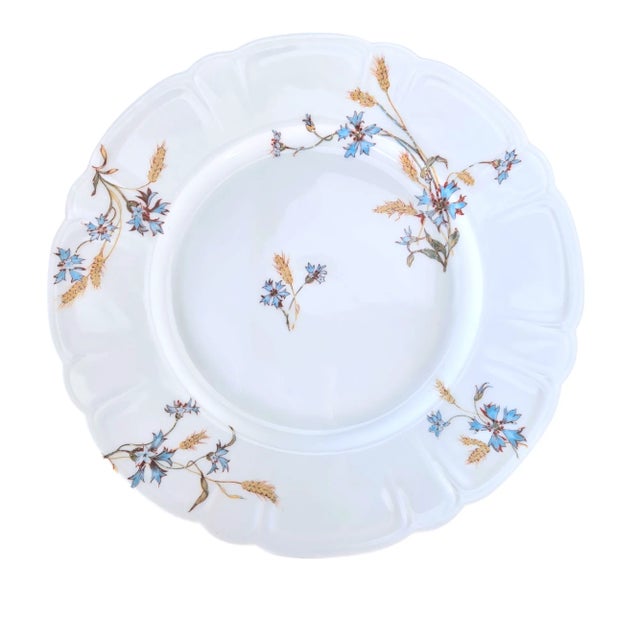 Victorian Haviland & Co. Schleiger 73-1 Salad Plates Set of 4 For Sale - Image 3 of 10