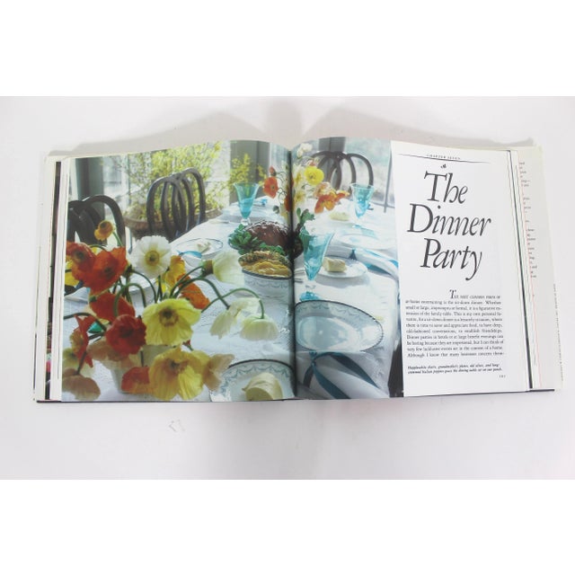 1998 Martha Stewart Entertaining Hard Cover Coffee Table Book With Dust Jacket For Sale - Image 9 of 9