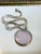 Vintage 1980s Space Age Style Laser Hologram Butterfly Pendant Necklace For Sale In New York - Image 6 of 11