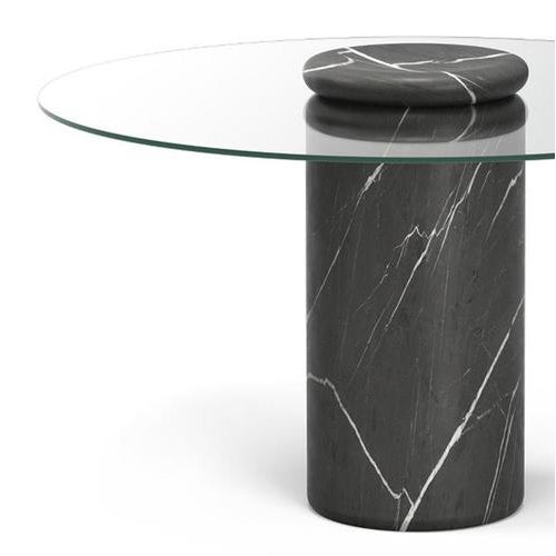 Table designed by Angelo Mangiarotti Castore is a glass and marble table by Italian architect, sculptor and designer...