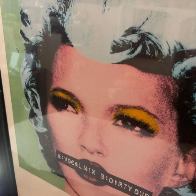 21st Century Black Framed 65/150 Kate Moss Dirty Funker Lithography by Banksy For Sale - Image 10 of 14