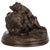 PAUL-ÉDOUARD DELABRIÈRRE French, 1829-1912 "Famille d'Ors" [Mother Bear and Her Cubs] Medium-and-light brown patina on...