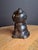 Rare Black Colorway Antique Hubley Cast Iron Fido Dog Still Bank 1904 Orig Paint For Sale - Image 10 of 18