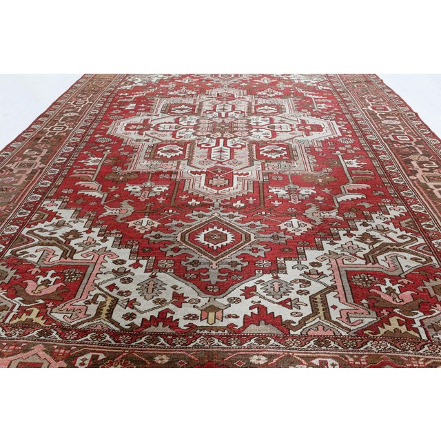 Persian Heriz Rug For Sale In New York - Image 6 of 8