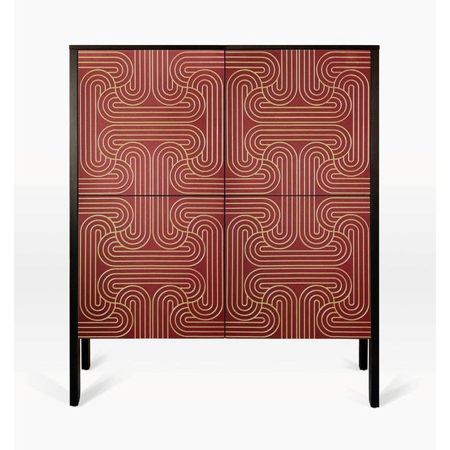 Loop Cabinet with Four Doors by Nell Beale For Sale - Image 12 of 12